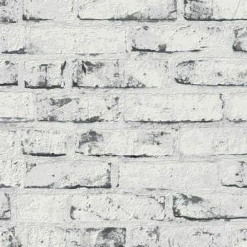 Papel decorativo texturizado de ladrillo AS Creation New England