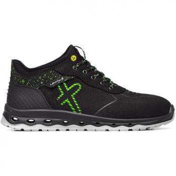 Mercury S3 ESD SRC da lavoro Exena in nero e verde, 42