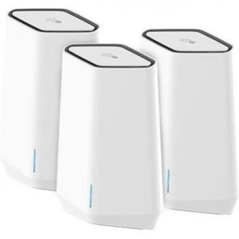 Netgear Orbi Pro AX5400 Tri-Band Mesh-WLAN 6 System SXK50B3 Router, 2 Satelliten