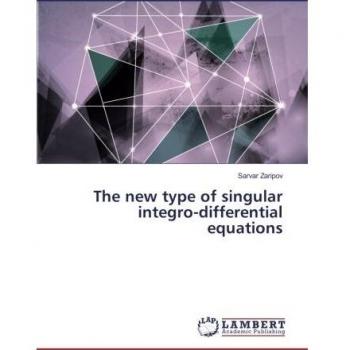 The new type of singular integro-differential equations