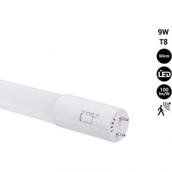 Tubo LED 60cm T8 con Sensore Microonde 9W