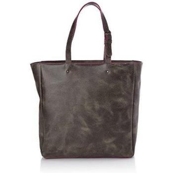 Bolso Tote C.Oui Breme 5, color Gris/Fushia