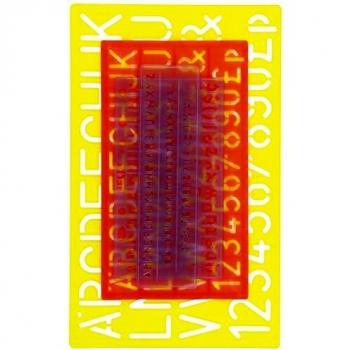 Helix Lettering Stencil Set of 5