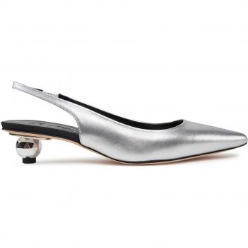 Décolleté Slingback Argento 37 Max Mara