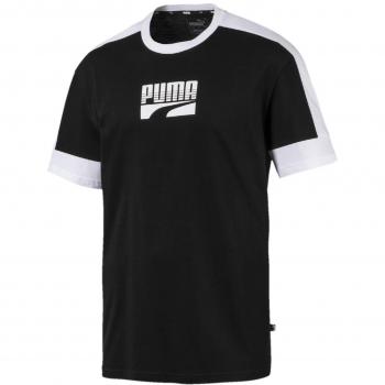 Puma Rebel Block T-Shirt Homme, Noir, FR : XXL