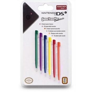 Set 6 stylets Bigben multi‑console (DS, DS Lite, DSi, DSi XL)