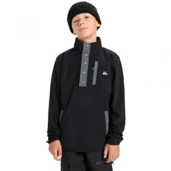 Quiksilver sous-pull noir garçon No Destination 158-164
