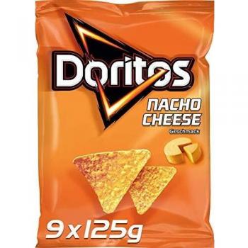 Herzhafte Doritos Nacho Cheese – 9 × 125 g