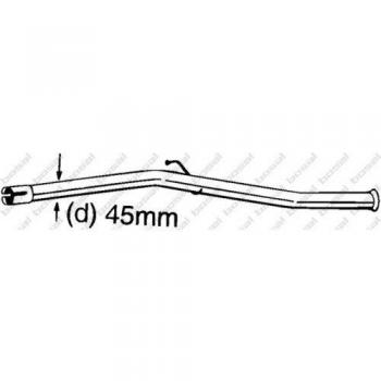 Bosal 889-161 Cat Converter Repair Pipe Set