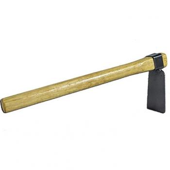Azada de Jardinero 35 cm – Dual, Lame y Mango de Madera