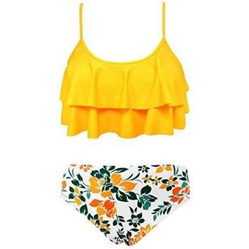 Bikini Bambina SHEKINI 6-8 anni Balze Stampate