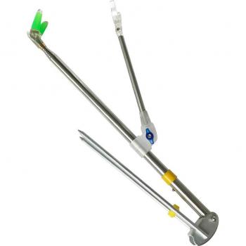 Telescopic Hand Fishing Rod Holder with Adjustable Angle