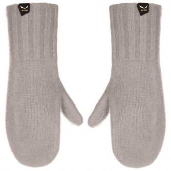 Salewa Walk Wool 2 Mitten, Grey, 7, Unisex