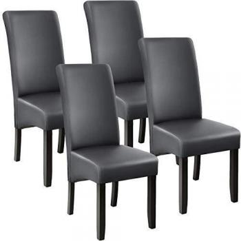 TecTake Set 4X Design Sedia da Pranzo Altezza 106 cm