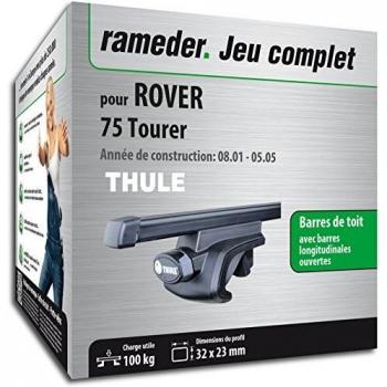 Pack de Barres de Toit SquareBar pour Rover 75 Tourer Rameder