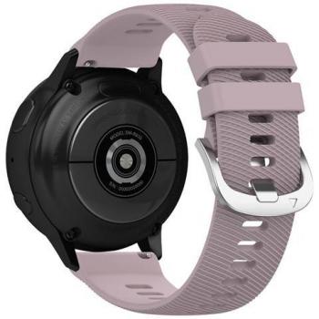 Bracelet de Montre en Silicone Gris Lavande pour Samsung Galaxy Watch Active 2
