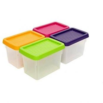 Wham Clear Plastic Organizer Box and Lid