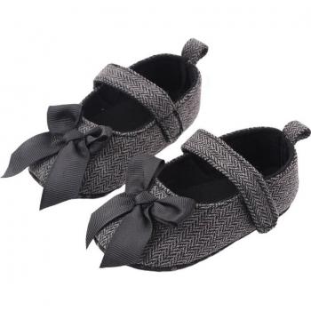 Zapatos Suela Rayas Baby Bowknot
