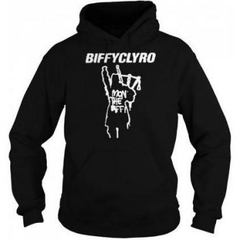 Unisex My The Biff Kapuzenpulli XXL Schwarz – Biffy Clyro