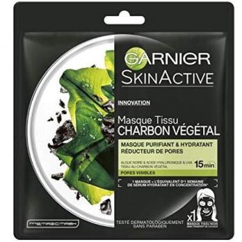 Garnier SkinActive Masque Noir au Charbon Actif
