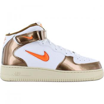 Nike Sneaker Air Force 1 Bianco / Marrone / Arancione EU 36 1/2