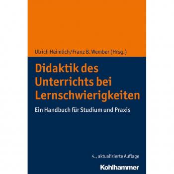 Kohlhammer Didaktik des Unterrichts bei Lernschwierigkeiten