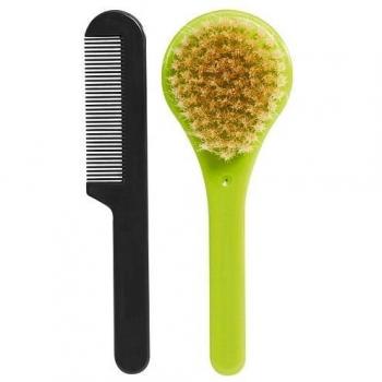 Luma 20905 Pettine & Spazzola Verde