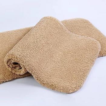 Absorbent Microfiber Bath Mat 2 Pack