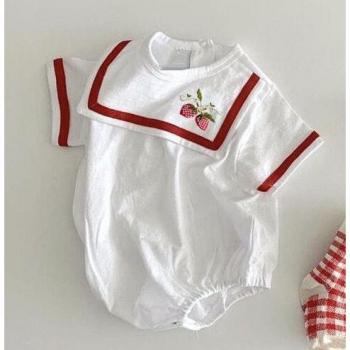 Short Sleeve Baby Jumpsuit