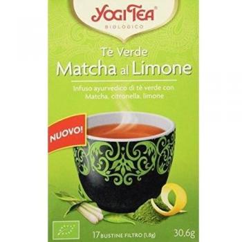 YOGI TEA TE VERDE MATCHA LIMON 17x1,8gr. filtros