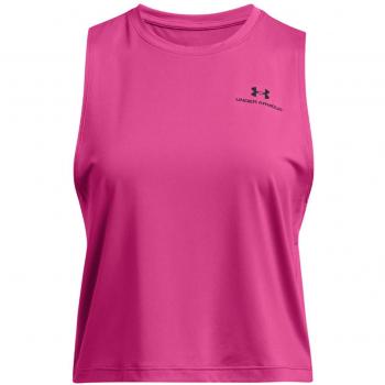 Maglietta Crop Donna Under Armour Rush Energy