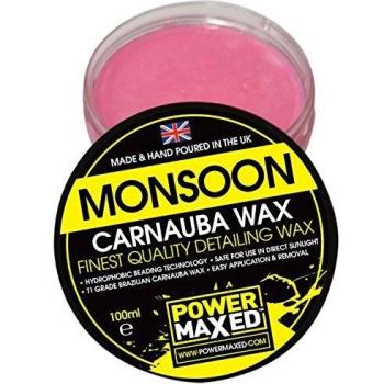 Power Maxed 100 ml Monsoon Carnauba Wax (Pink)