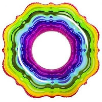 BESTWAY – Double Piste de Glisse – Bleu et Orange – 52328 – 1,15/45 m – Jeu de Plein Air dès 12 ans