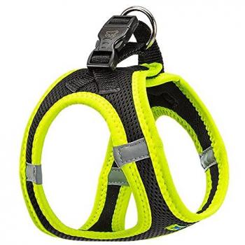 Arnês XS Ferplast Kaori Preto-Amarelo