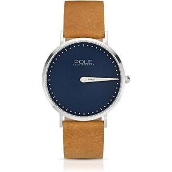 Pole Watches Reloj de Hombre Cuarzo Monoaguja Esfera Azul C-1001AZ-MA02