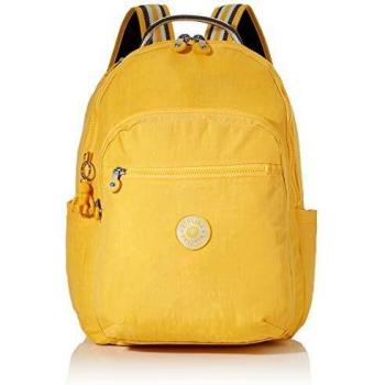 Kipling SEOUL Sac à Dos Loisir, Taille Réduite, 44 cm, 27 Liters, Jaune