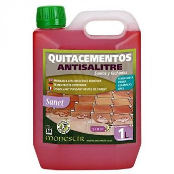 Monestir Sanet: Limpiador Quitatformas para Cemento Antisalitre, 1 Litro