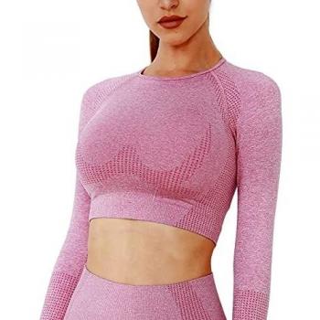 Yaavii Damen Längsarm Training Shirt