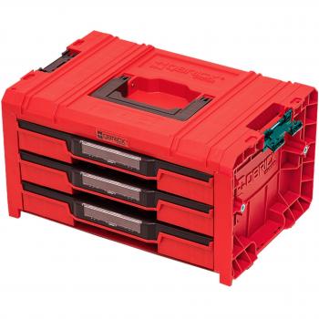 Qbrick Pro Drawer 3 Caja de herramientas 2.0 Expert Rojo Ultra HD