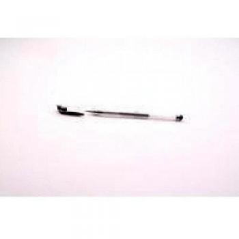 Black Gel Pens Transparent Barrel Medium Tip (Pack of 10) WX21716
