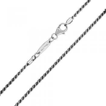 Cadena de plata ennegrecida 40 cm Thomas Sabo