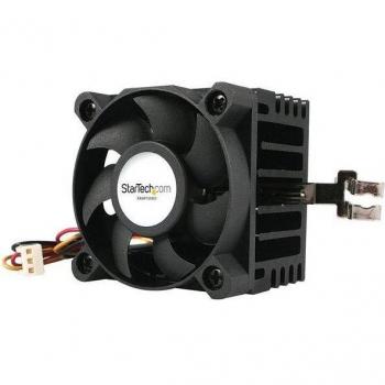 Ventilador para CPU StarTech Socket 7370 de 50x50x41mm con Disipador de Calor y Conectores TX3 y LP4
