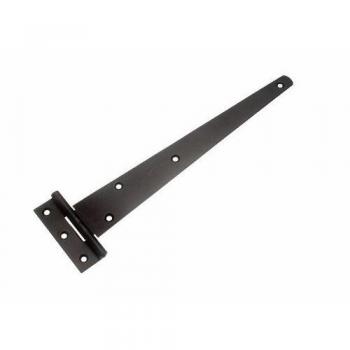 GATE SHED Door TEE T Hinge 10 Inch 250mm Black