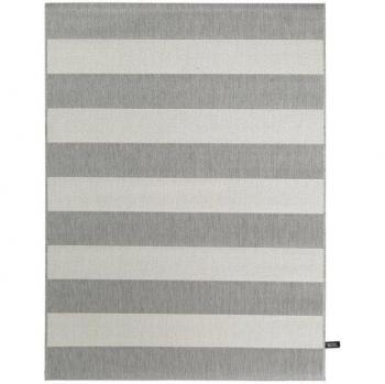 Alfombra Benuta para Casa y Jardín, Gris, 80 cm × 150 cm