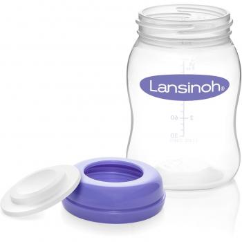 Lansinoh Pots de Conservation de Lait Maternel 4 x 160ml