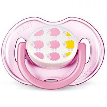 Philips Avent SCF172/13 Succhietto Decorato con Tettarelle ortodontiche, senza BPA