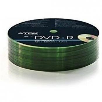 TDK DVD + R 16x 4,7 GB 25 unidades