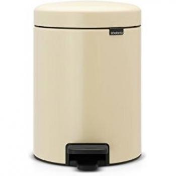 Cubo pedal Brabantia newIcon 5 l, color beige