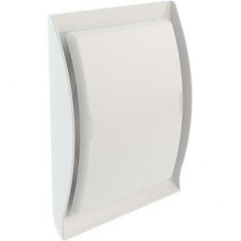 Grille de ventilation design diamètre 125 mm blanche pour appareil à gaz Nicoll GDT125B