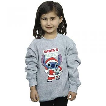 Sweat-shirt enfant Disney Joyeux Noël Gris